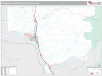 Longview Metro Area Wall Map