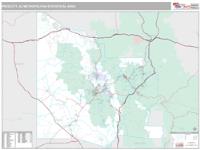 Puget Sound Metro Area Wall Map