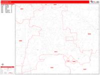 Placentia Wall Map