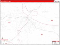 Jefferson City Wall Map