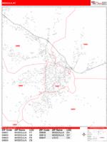 Missoula Wall Map