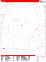 Perth Amboy Wall Map