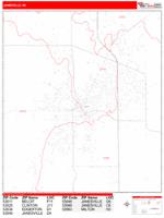 Janesville Wall Map