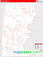 Choctaw County, AL Wall Map