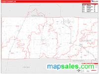 Poinsett County, AR Wall Map