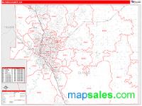 El Paso County, CO Wall Map