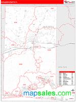 Okaloosa County, FL Wall Map