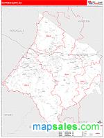 Newton County, GA Wall Map