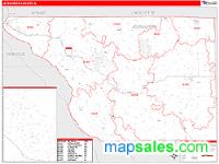 Jo Daviess County, IL Wall Map