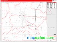 Grant County, IN Wall Map