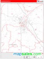 Tippecanoe County, IN Wall Map Zip Code