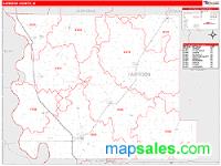 Harrison County, IA Wall Map