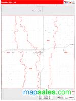 Graham County, KS Wall Map Zip Code