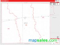 Kiowa County, KS Wall Map