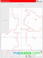 Stafford County, KS Wall Map