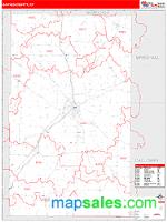 Graves County, KY Wall Map