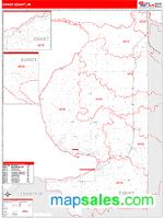 Emmet County, MI Wall Map