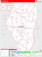 Boone County, MO Wall Map