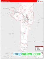 Gallatin County, MT Wall Map