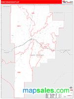 Sweet Grass County, MT Wall Map Zip Code