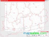 Buffalo County, NE Wall Map