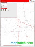 Lincoln County, NV Wall Map Zip Code