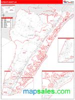 Cape May County, NJ Wall Map