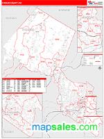 Passaic County, NJ Wall Map