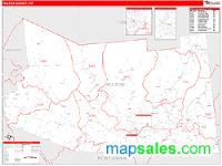 Fulton County, NY Wall Map