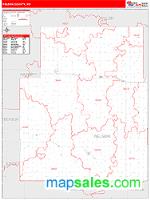 Nelson County, ND Wall Map