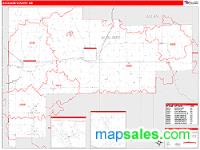 Auglaize County, OH Wall Map