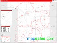 Henry County, OH Wall Map