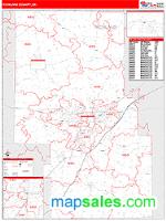 Richland County, OH Wall Map