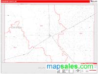 Cimarron County, OK Wall Map