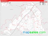 Loudon County, TN Wall Map