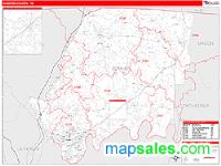 Sumner County, TN Wall Map