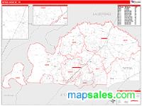 Tipton County, TN Wall Map