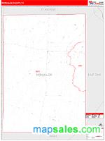 McMullen County, TX Wall Map