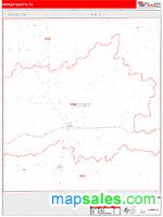 Motley County, TX Wall Map