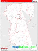 Waller County, TX Wall Map