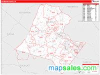 Loudoun County, VA Wall Map