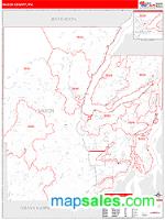 Mason County, WA Wall Map