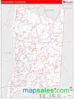 Dutchess County Metro Area Wall Map