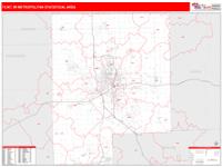 Flint Metro Area Wall Map