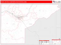 Grand Junction Metro Area Wall Map