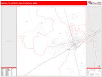 Odessa Metro Area Wall Map