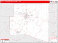 Pueblo Metro Area Wall Map