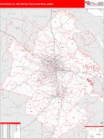 Richmond Metro Area Wall Map