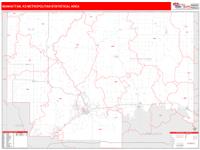 Manhattan Metro Area Wall Map