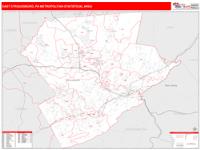 East Stroudsburg Metro Area Wall Map